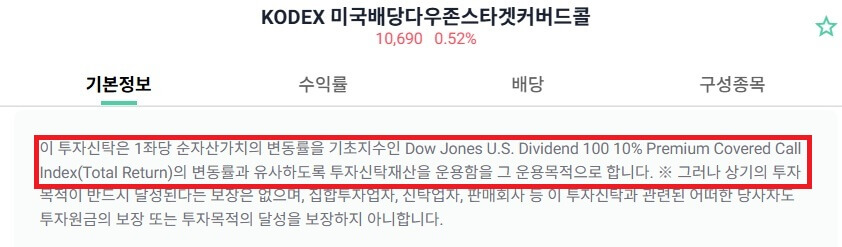 KODEX ETF 기본정보